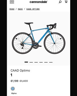 Cannondale Optimo (NIEUW) (MEERDERE MATEN)
